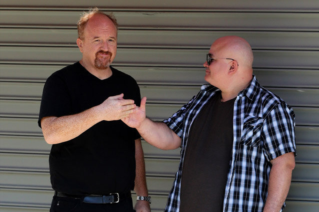 Louis C.K. Brings Back His Brother (and Perhaps a Dunkin Donuts Plot?) in &#39;Louie&#39; Season 4 Set Pics