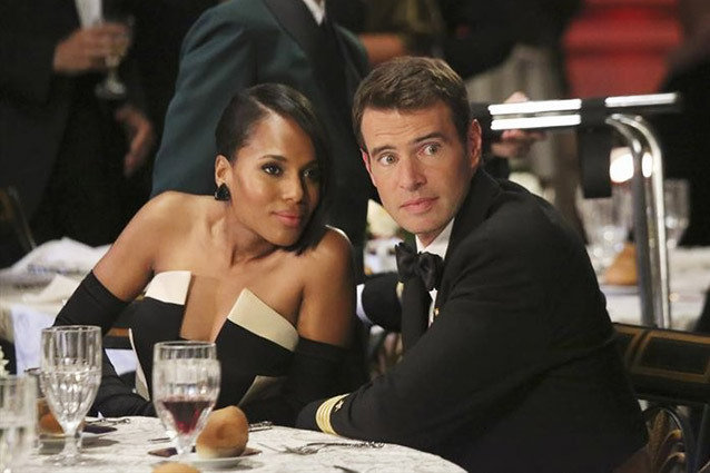 Scandal, Kerry Washington and Scott Foley