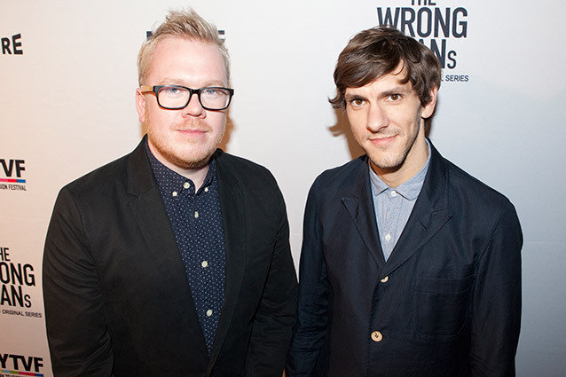 'The Wrong Mans' Premiere
