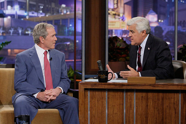 Jay Leno, George Bush