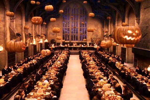 The Great Hall, Harry Potter