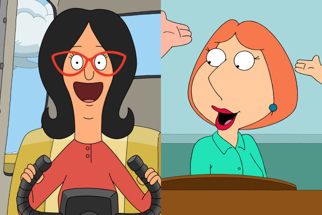 Linda Belcher and Lois Griffin