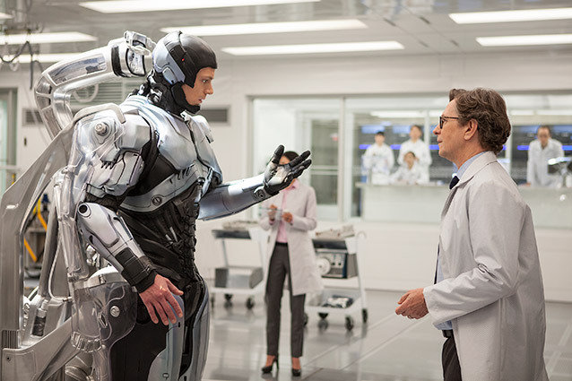 Robocop, Joel Kinnaman and Gary Oldman