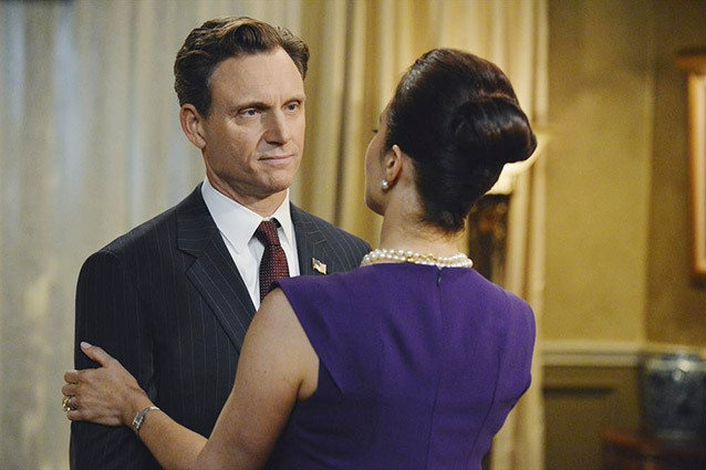 Scandal, Tony Goldwyn and Bellamy Young