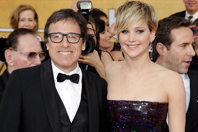 David O'Russell and Jennifer Lawrence