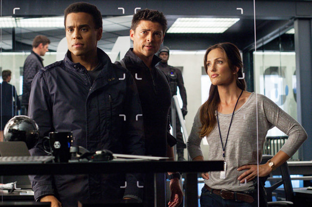 Almost Human, Michael Ealy, Karl Urban and Minka Kelly