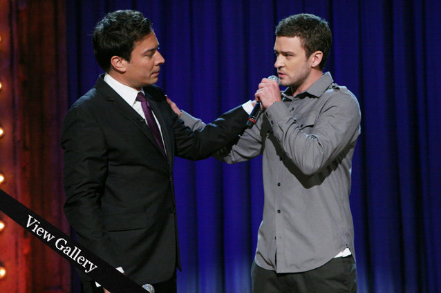 Jimmy Fallon and Justin Timberlake
