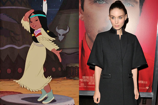 Peter Pan, Tiger Lily, Rooney Mara