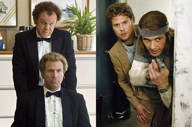 Will Ferrell And John C Reilly Vs James Franco And Seth Rogen