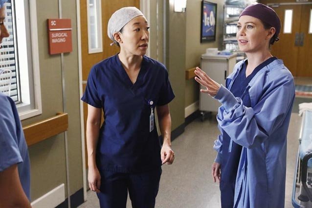 Grey's Anatomy, Sandra Oh and Ellen Pompeo