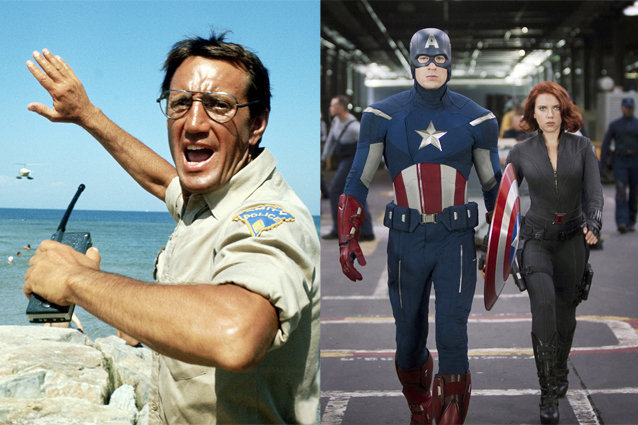 Jaws, The Avengers