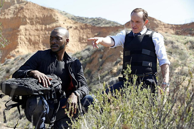 Agents of SHIELD, BJ Britt and Clark Gregg