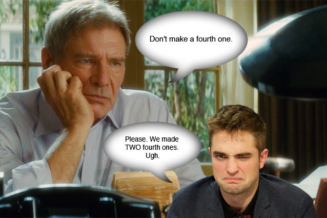 Robert Pattinson, Harrison Ford, Indiana Jones