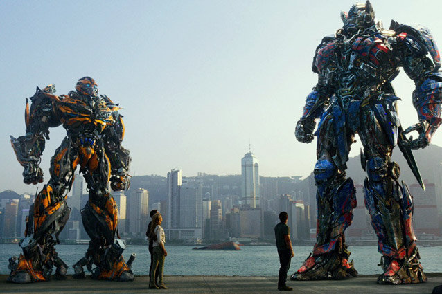 Foto de Como Personagens De Transformers Bumblebee E Optimus Prime