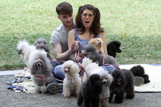 Daniel Radcliffe and Marisa Tomei