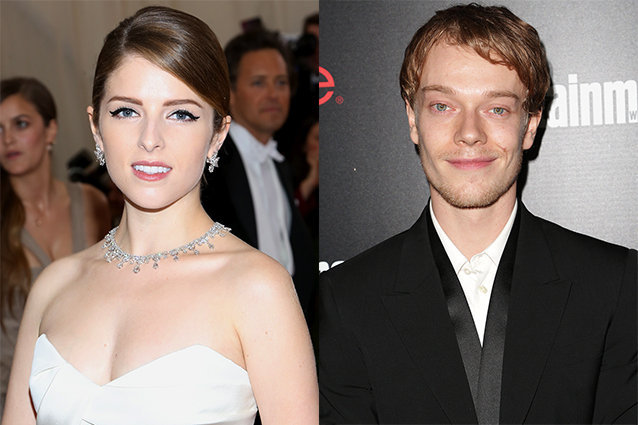 Anna Kendrick and Alfie Allen