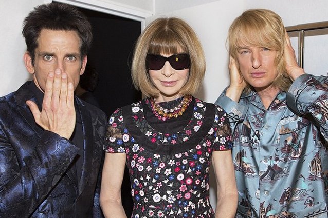 Ben Stiller, Anna Wintour, Owen Wilson, Fashion Week, Zoolander