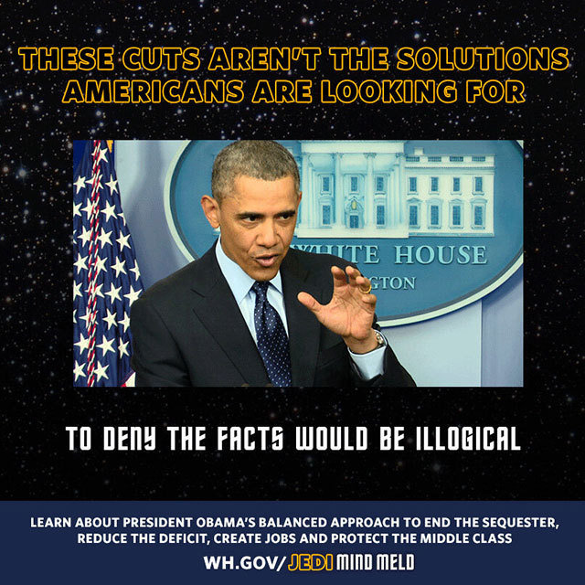 President Obama Uses Jedi Mind Meld on Congressional Republicans