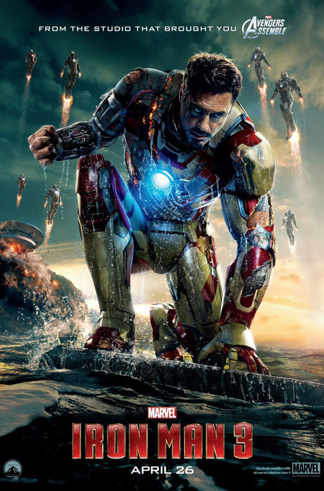 Iron Man 3 Poster tony Stark Robert Downey Jr