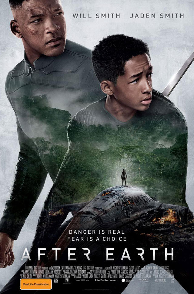 After Earth Starring Will and Jaden Smith Gets New International Poster