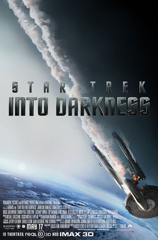 Star Trek Into Darkness Poster: Is This The End of the Enterprise?