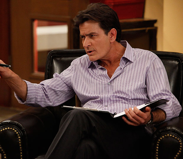 Charlie Sheen in 'Anger Management'