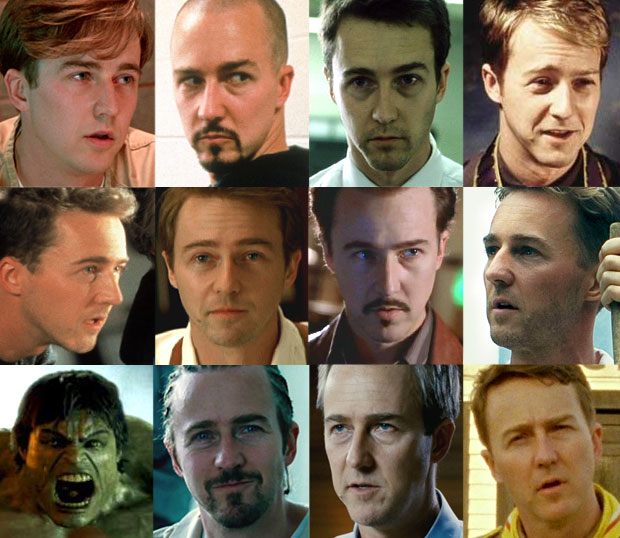 The Many Unchanging Faces of Edward Norton 2012 07 30 Tickets