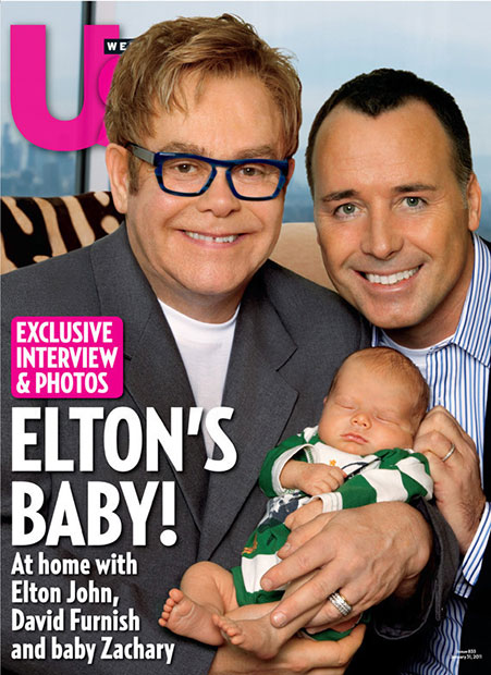 Elton John baby