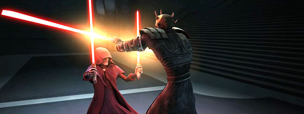Star Wars The Clone Wars Recap, Darth Sidious Shows Maul Who’s the Master