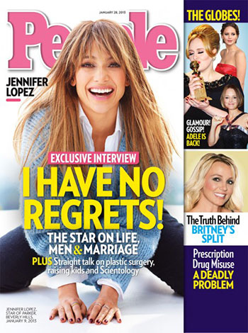 Jennifer Lopez upset with People magazine cover photo