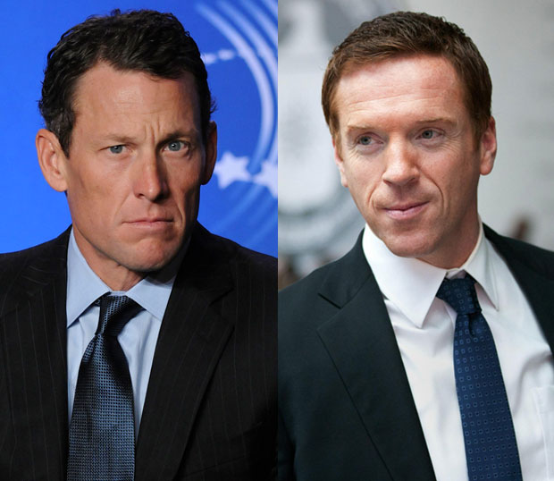 Lance Armstrong Homeland TV comparison