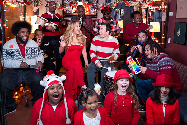 all i want for christmas fallon mariah carey