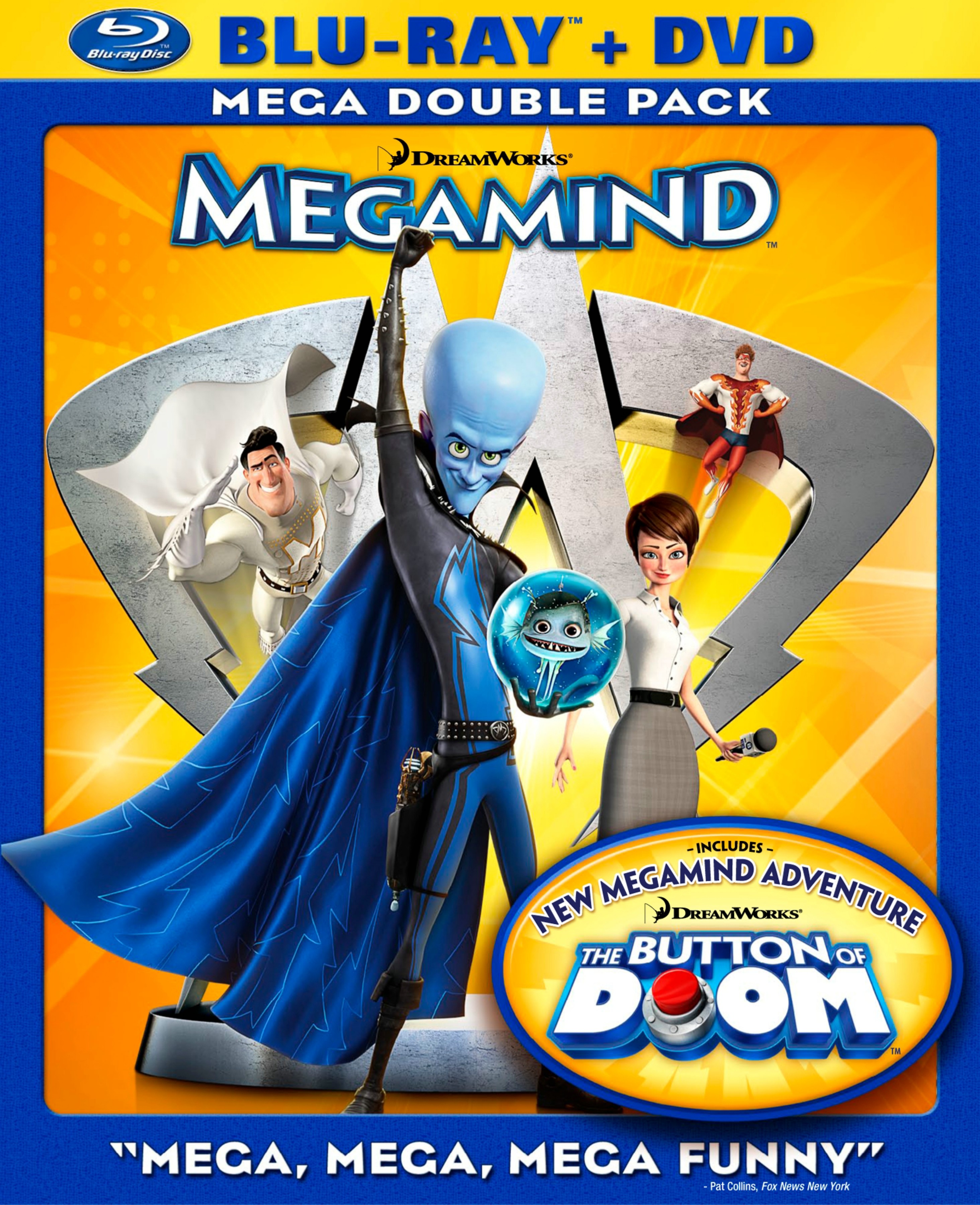 Megamind Blu-ray Cover