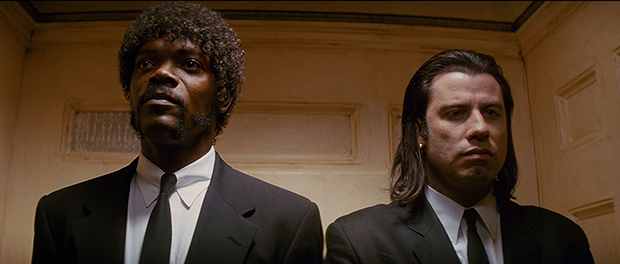 Samuel L. Jackson and John Travolta in Pulp Fiction
