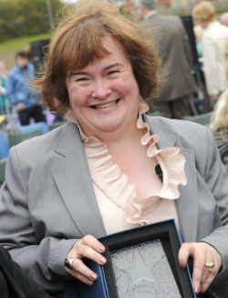 Susan Boyle graduates