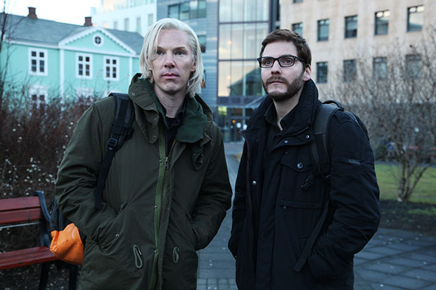 Benedict Cumberbatch as Julian Assange in The Fifth Estate