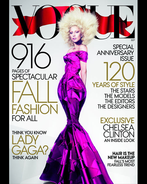 Lady Gaga Vogue