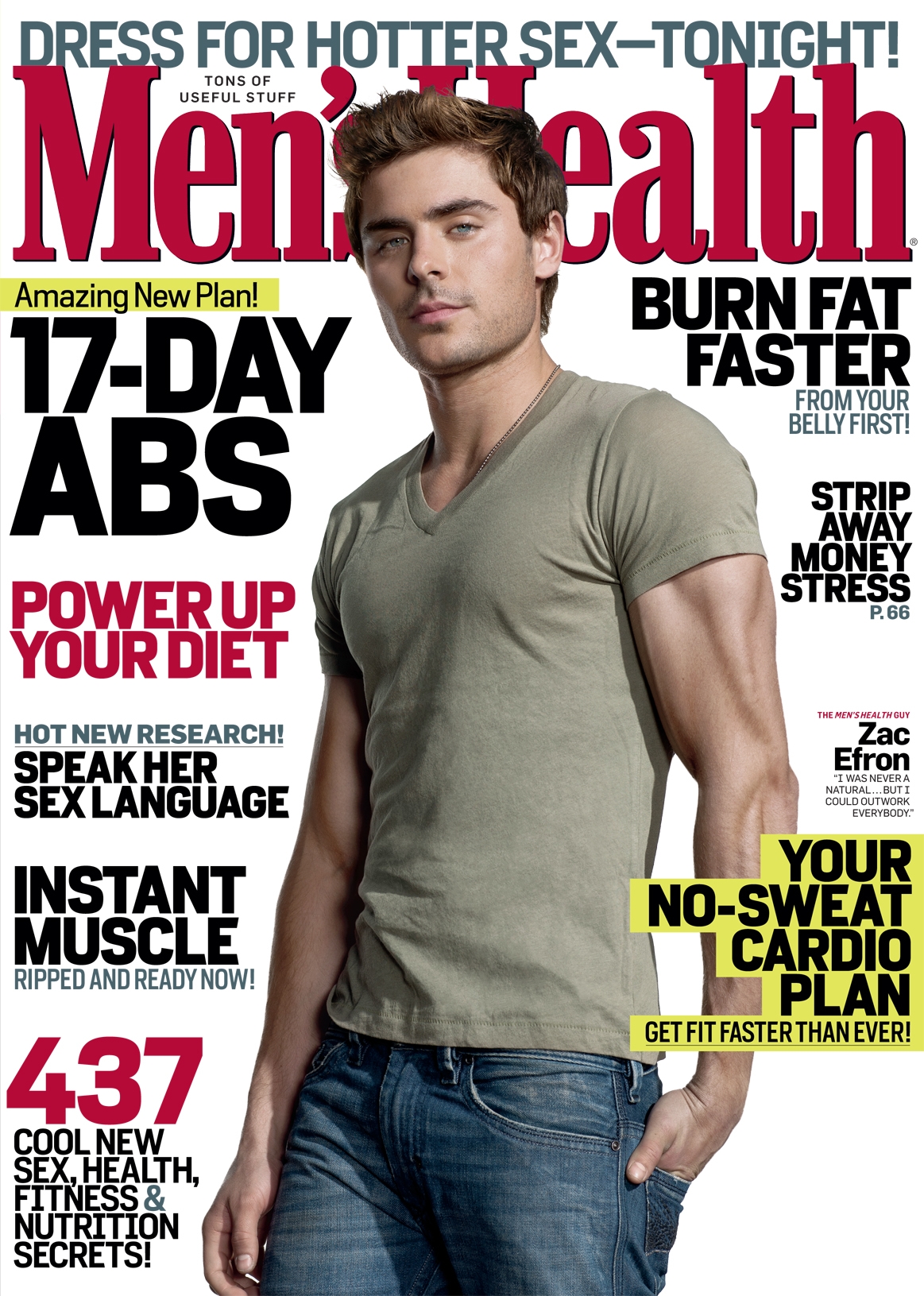 Zac Efron Mens Health