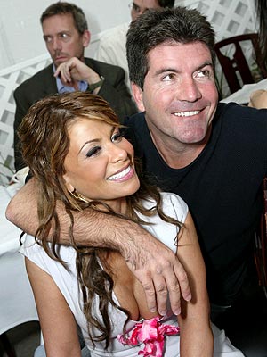 Simon Cowell Paula Abdul