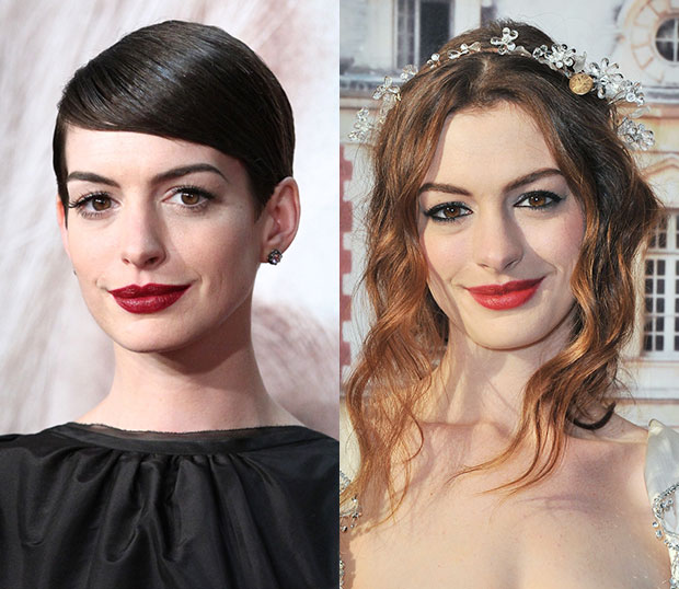 Hair Today, Gone Tomorrow: Anne Hathaway's Fashion Devolution