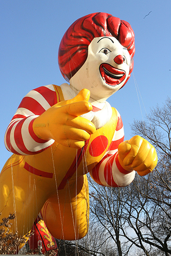 Thanksgiving Balloon McDonald's