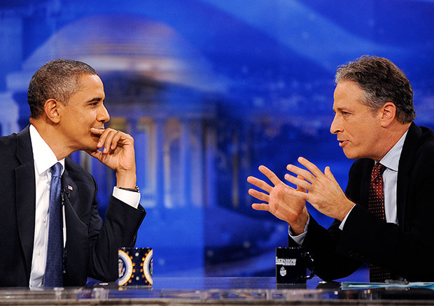 Barack Obama / Jon Stewart
