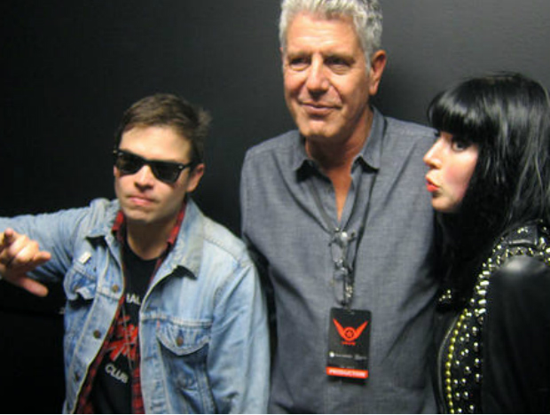 Anthony Bourdain at SXSW with Sleigh Bells
