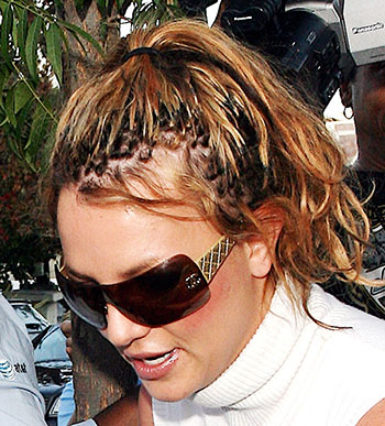 Britney Spears bad hair