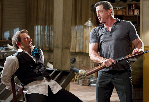 sylvester stallone bullet to the head