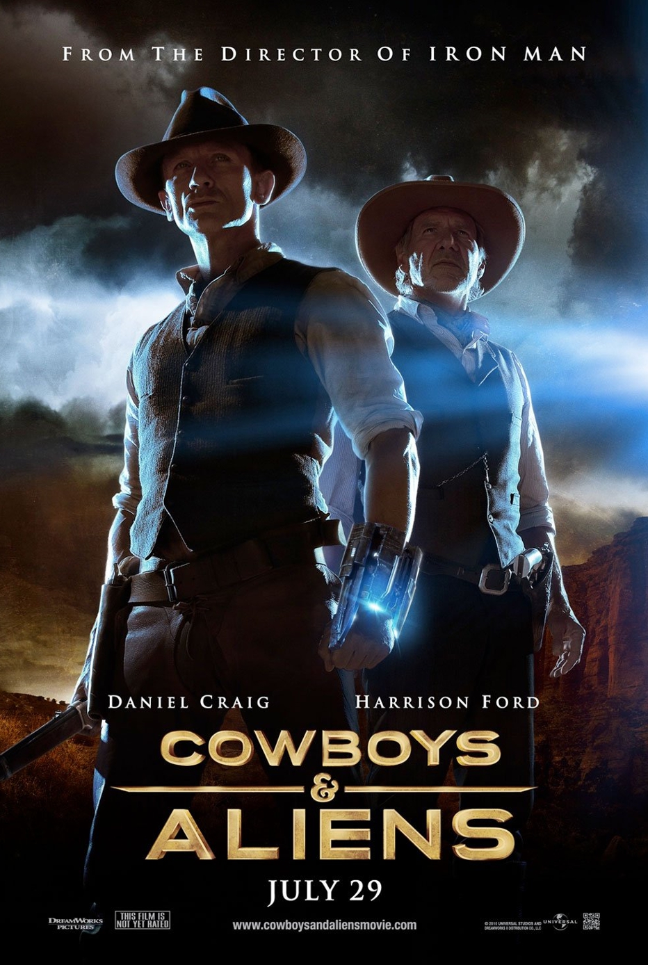 Cowboys and Aliens poster