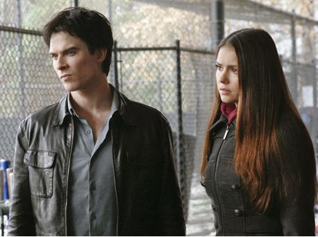 Damon and Elena Season 3 TVD