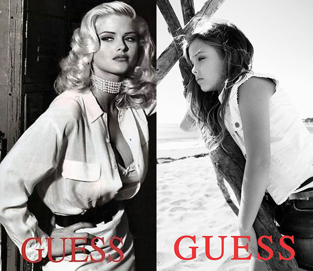 Dannielynn Anna Nicole Guess Ad