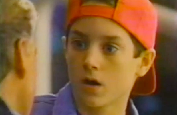 Elijah Wood was in a super bowl commercial before he was famous