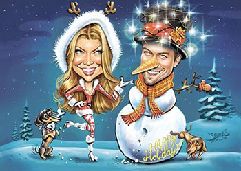 fergie christmas card